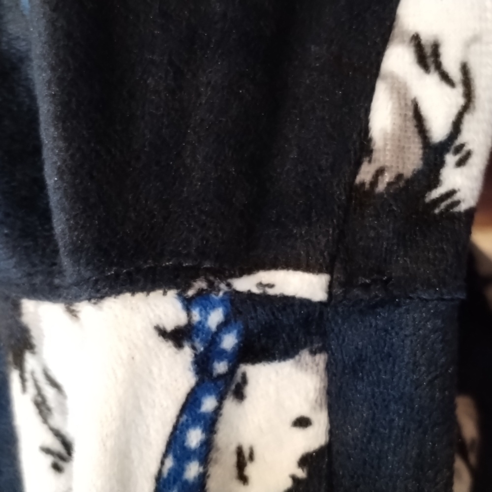 Christmas Polar Bear Print Microfleece PJ pajamas lounge Pants bottoms boy small - Picture 8 of 9